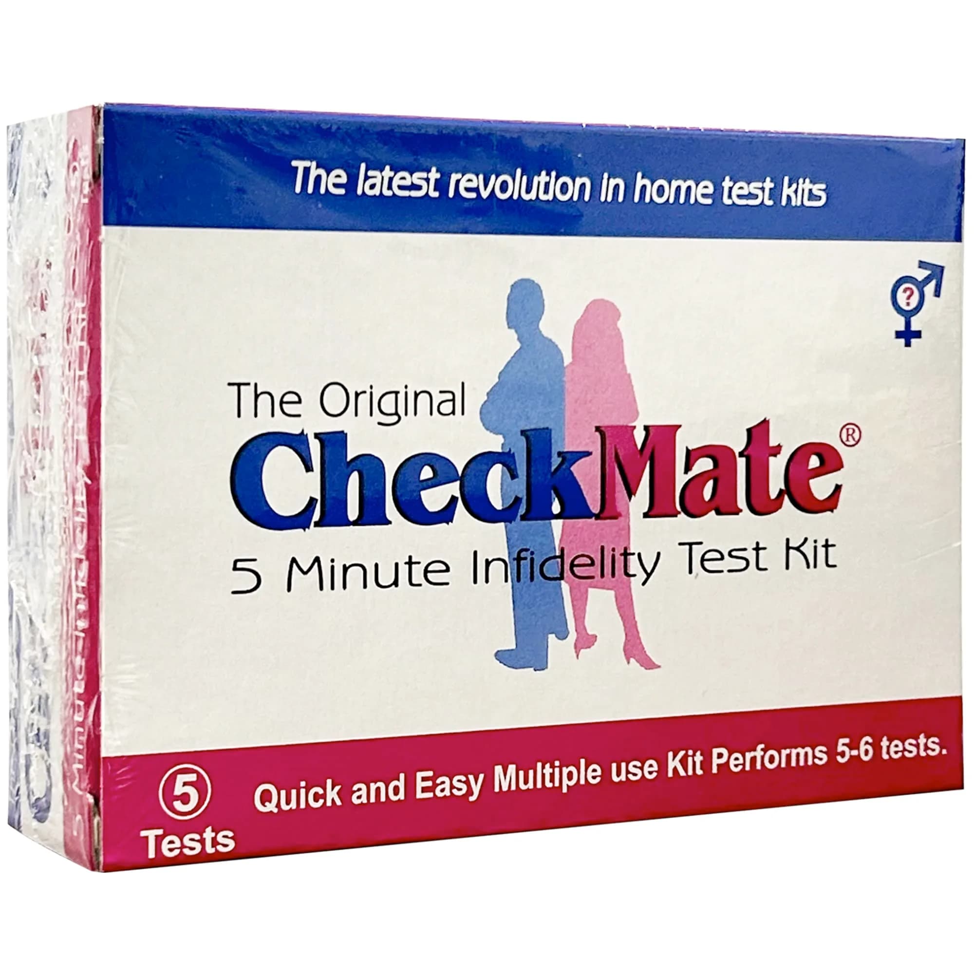 Checkmate Infidelity Test Kit 10 Count | Rapid Semen Detection for Home Use