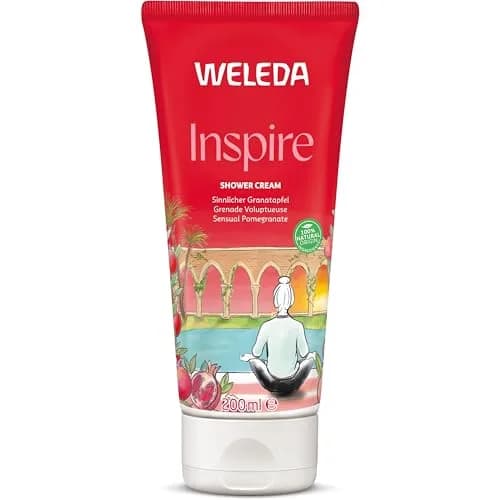 Weleda Replenishing Pomegranate Body Wash 6.8 Fl Oz | Gentle Plant Rich Cleanser for Soft Skin thumbnail 1