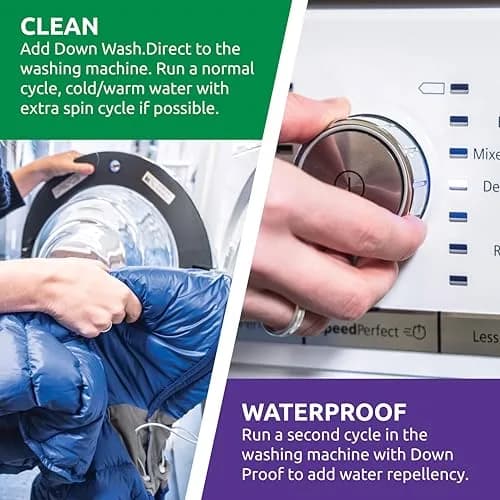 Nikwax Down Proof Wash-in Waterproofing 300ml (10.14 Fl Oz) | Restores DWR for Down Gear thumbnail 4
