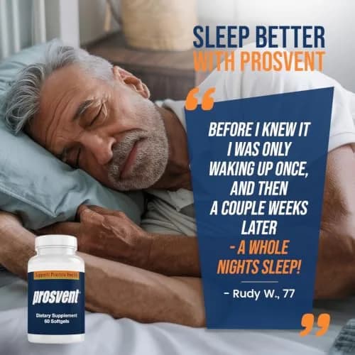 Prosvent Prostate Support with Beta Sitosterol & Stinging Nettle | 60 Ct | Supports Urinary Flow & Bladder Health thumbnail 5