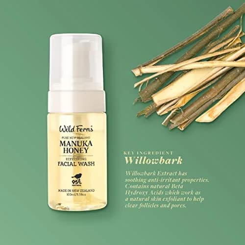 Wild Ferns Manuka Honey Refreshing Facial Wash with Sweet Orange Oil | Nourishes & Detoxifies Skin thumbnail 5