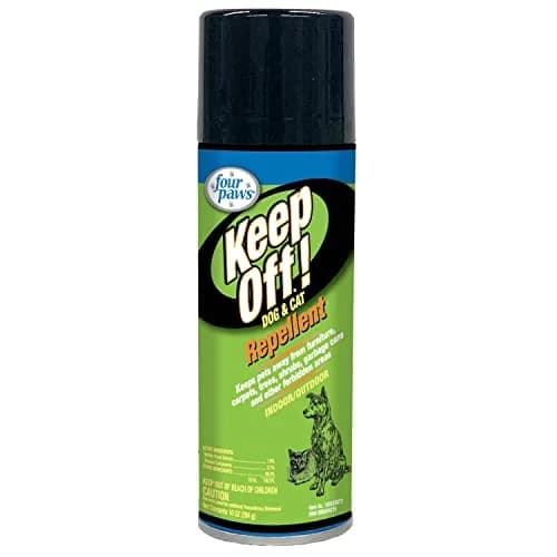 Four Paws Keep Off! Pet Repellent Spray for Outdoors & Indoors, Dog & Cat Chew & Scratch Deterrent, 296ml (10 fl oz) thumbnail 1