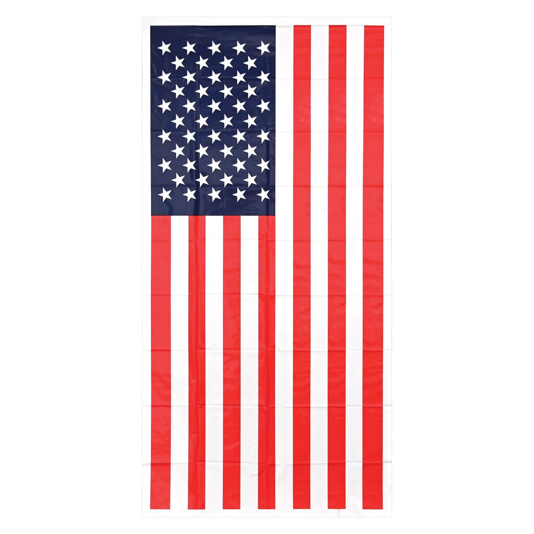 Beistle American Flag Door Cover 30" x 60" | Patriotic outdoor decoration