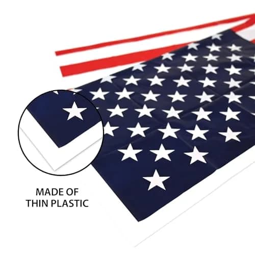 Beistle American Flag Door Cover 30" x 60" | Patriotic outdoor decoration thumbnail 4