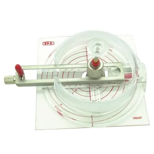 NT Cutter iC-1500P Circle Cutter 18mm (0.71") | Cuts Circles 19mm to 171mm Diameter thumbnail 1