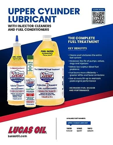 Lucas Oil Fuel Treatment 5.25 oz (156 ml) Bottles - 24 Pack | Boosts Power & Fuel Economy thumbnail 6