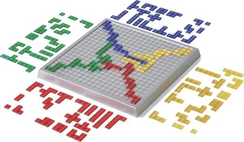 Mattel Games Blokus XL Board Game | Oversized Pieces for Easy Grip & Strategy (2-4 Players) thumbnail 4