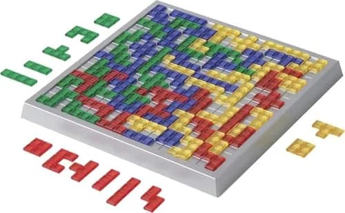 Mattel Games Blokus XL Board Game | Oversized Pieces for Easy Grip & Strategy (2-4 Players) thumbnail 6