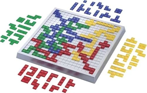 Mattel Games Blokus XL Board Game | Oversized Pieces for Easy Grip & Strategy (2-4 Players) thumbnail 2