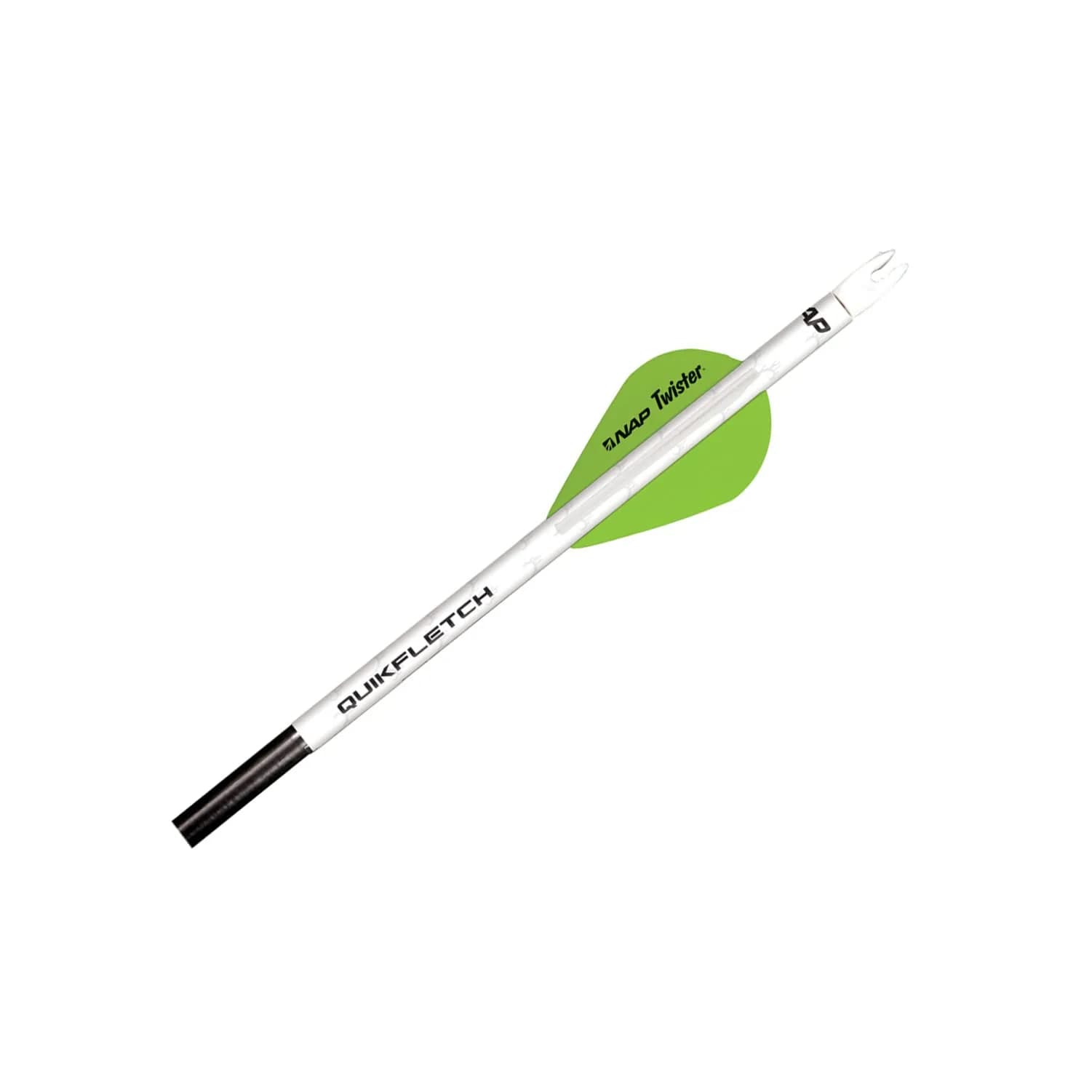 New Archery Products Quikfletch Twister 2" 3-Vane Fletching (6 Pack) | Easy Arrow Building - main product image