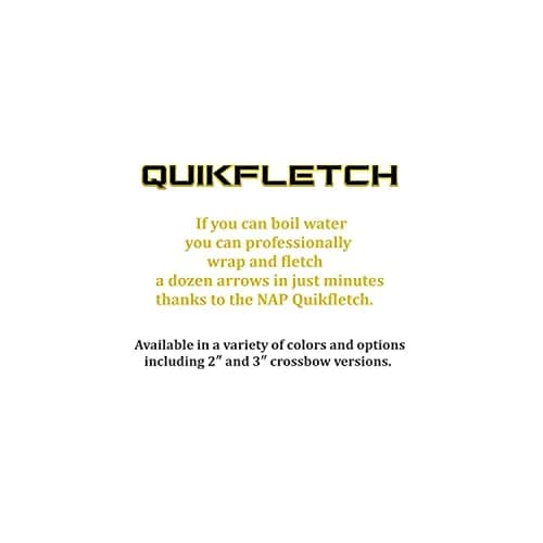New Archery Products Quikfletch Twister 2" 3-Vane Fletching (6 Pack) | Easy Arrow Building thumbnail 5