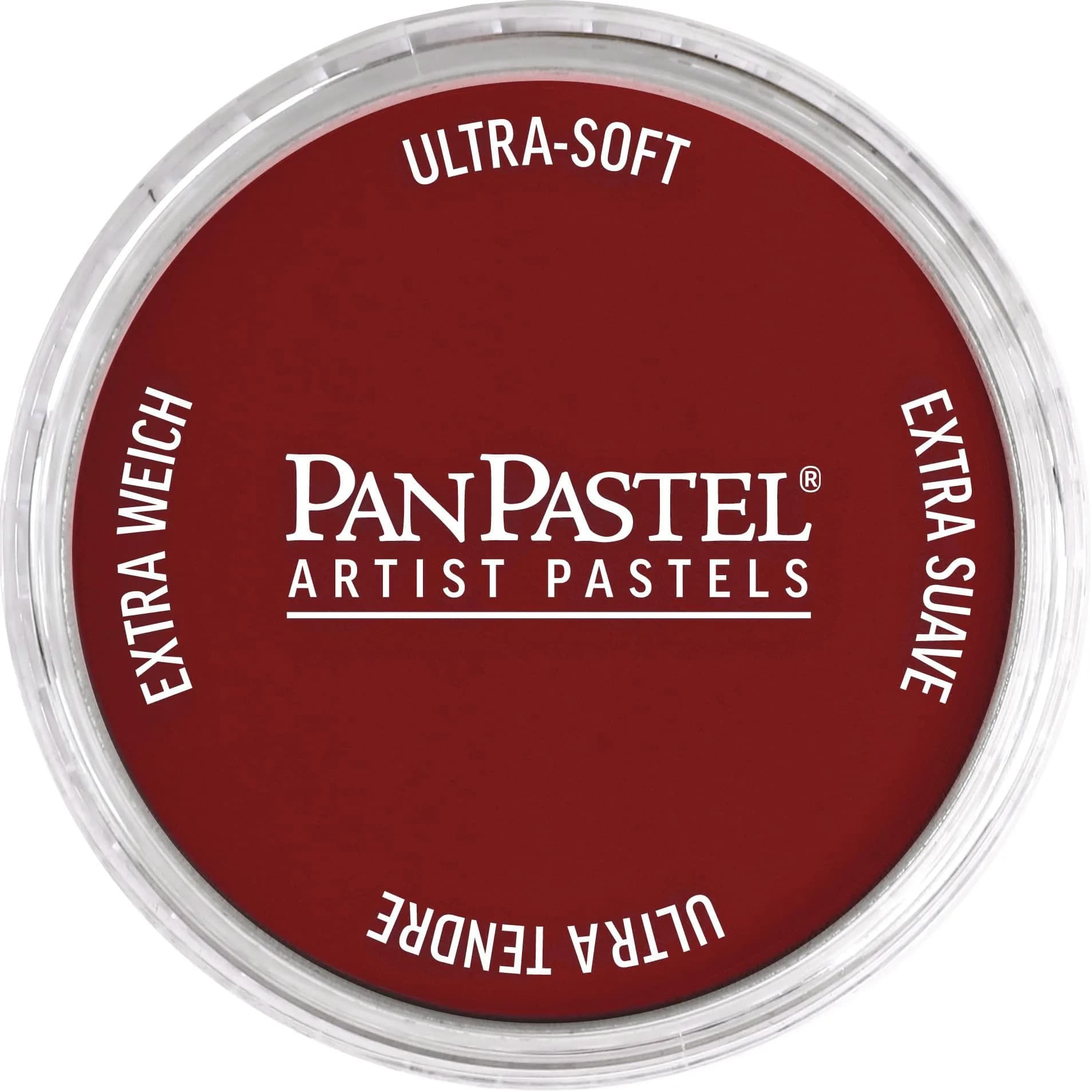 PanPastel Permanent Red Shade Artist Pastels 62mm Pan Diameter | Professional Grade, Low Dust — Permanent Red Shade