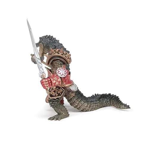 Papo Green Mutant Crocodile Figurine | Fantasy Collection Kids Toy Ages 3+ thumbnail 4