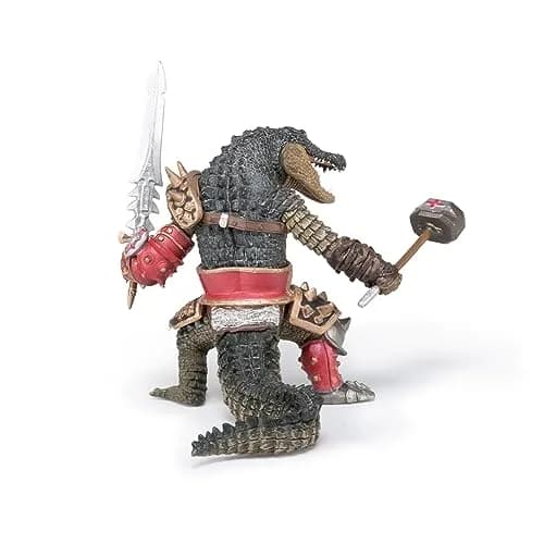 Papo Green Mutant Crocodile Figurine | Fantasy Collection Kids Toy Ages 3+ thumbnail 5