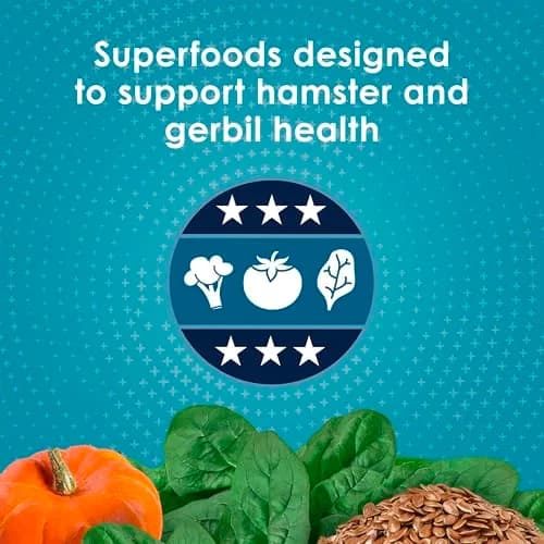 Kaytee Forti-Diet Pro Health Nourish+Protect Hamster & Gerbil Food 3 Pound | Supports Digestive & Immune Health thumbnail 4
