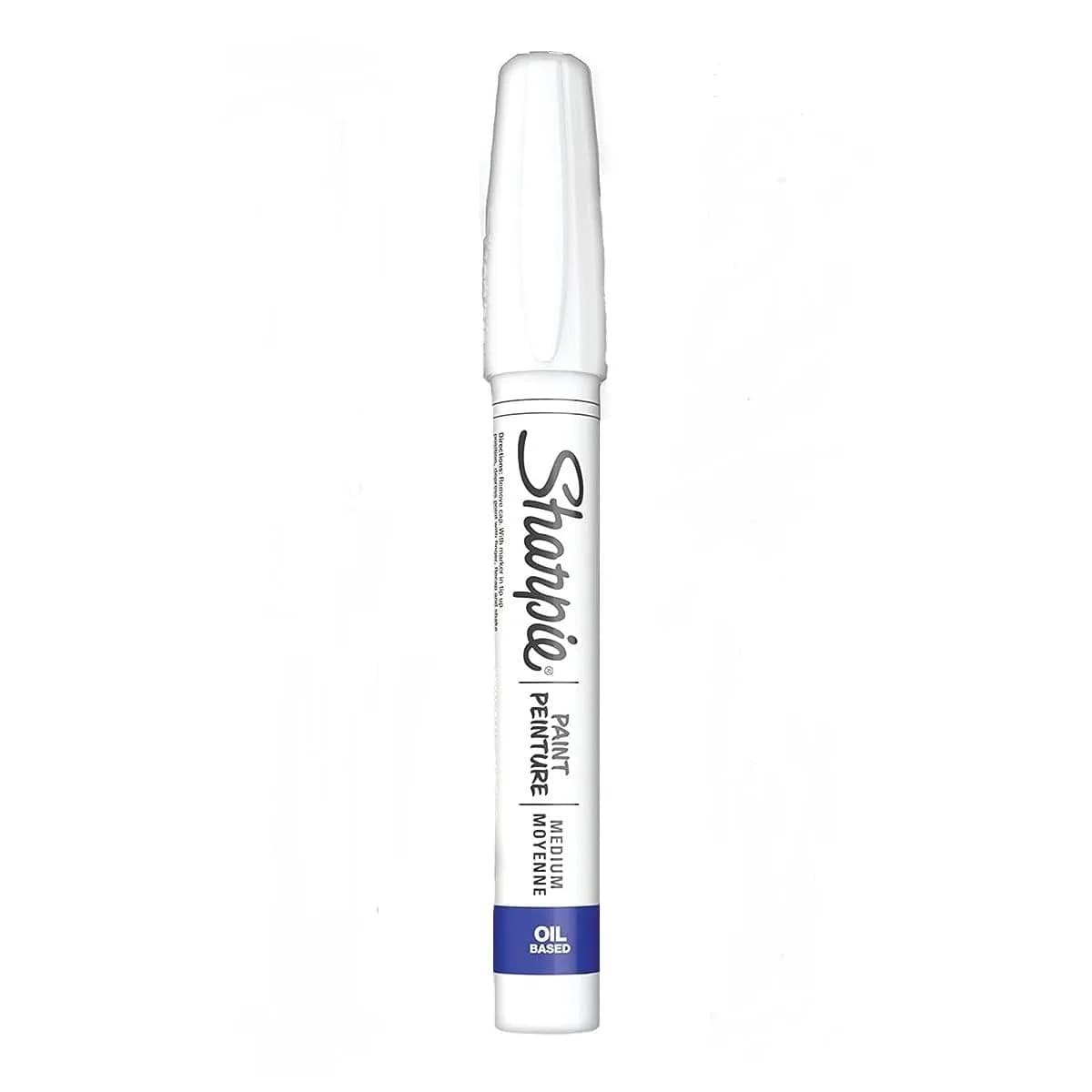 Sharpie Oil-Based Paint Marker, Medium Point, White, 1-Count | AP Certified Non-Toxic - view 2