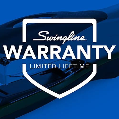 Swingline Stapler 40 Sheet Capacity Optima 40 Jam Free Soft Grip Orange and Gray | Reduced Effort Desktop Stapler thumbnail 6