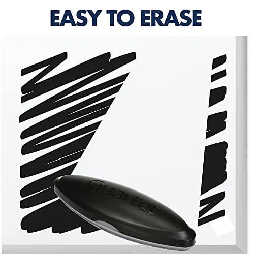 Quartet EnduraGlide Dry Erase Markers, Fine Tip, Black, 12 Count (Pack of 1) | Smooth Ink Flow thumbnail 3