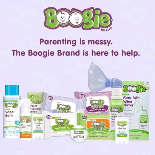 Boogie Gentle Saline Nose Wipes Fresh Scent | Hypoallergenic & Alcohol-Free for Babies & Kids (30 Count Pack of 3) thumbnail 9