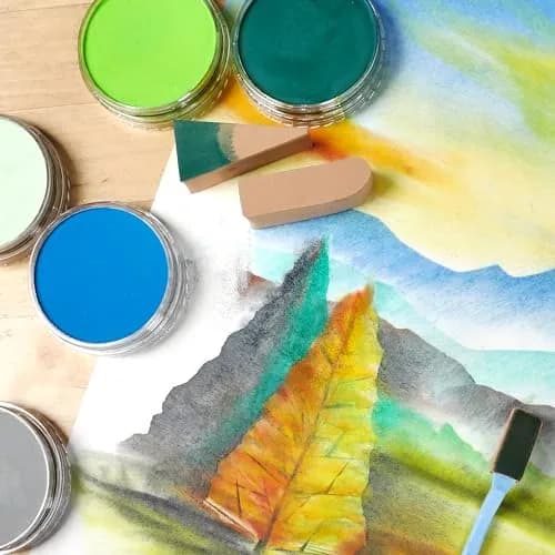 PanPastel Landscape Set 20 Colors 9ml Each | Professional Artist Pastels with Sofft Tools thumbnail 5