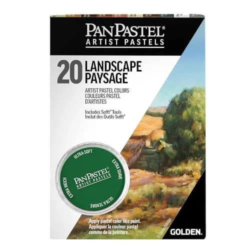 PanPastel Landscape Set 20 Colors 9ml Each | Professional Artist Pastels with Sofft Tools thumbnail 6