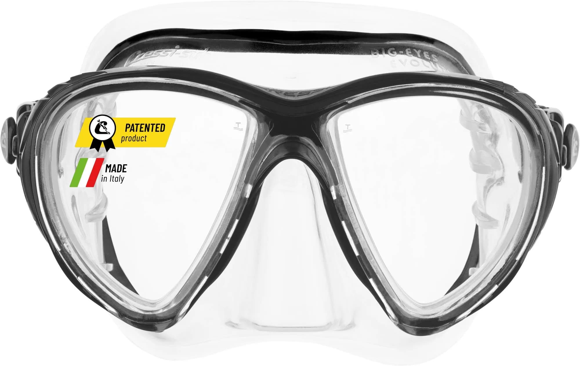Cressi Big Eyes Evolution Dive Mask | Unprecedented Comfort & Visibility (70-120 chars)