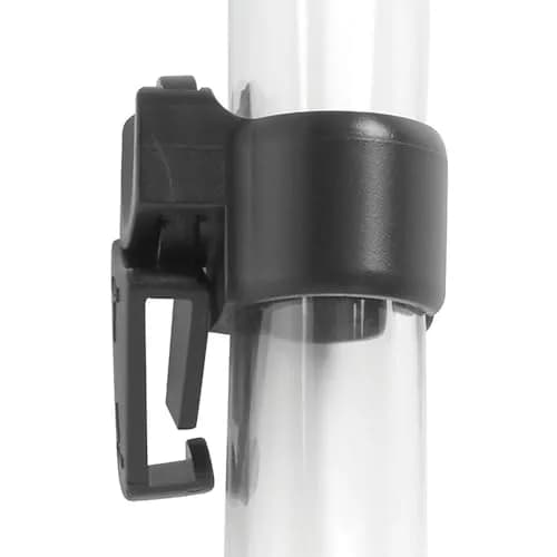 CRESSI Supernova Dry Snorkel Clear/Grey | Wide Elliptical Bore for Easy Breathing thumbnail 4