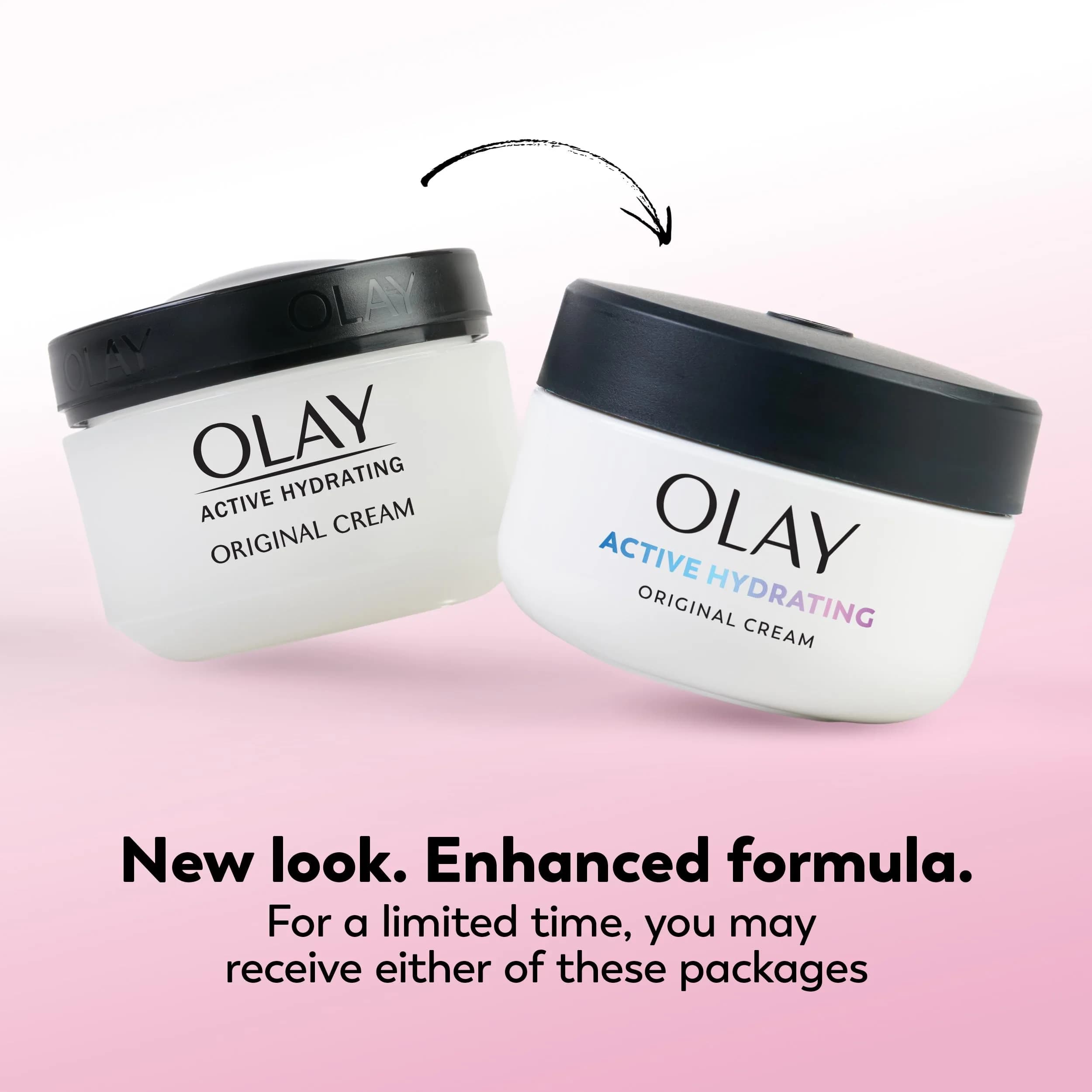 Olay Active Hydrating Cream Face Moisturizer 56ml (1.9 fl oz) | Long-Lasting Hydration for Dry Skin - view 2