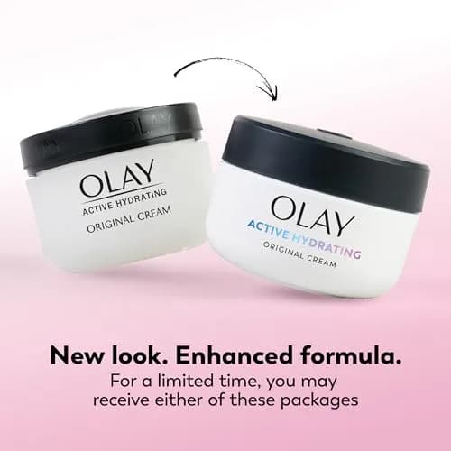 Olay Active Hydrating Cream Face Moisturizer 56ml (1.9 fl oz) | Long-Lasting Hydration for Dry Skin thumbnail 2