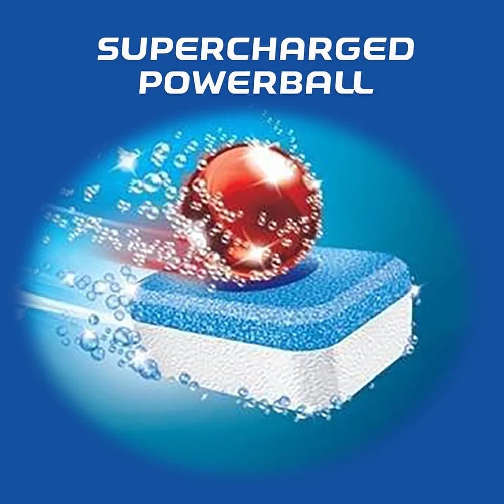 Finish All in 1 Dishwasher Detergent Tablets 32 Count | Powerball Formula for Brilliant Clean & Jet-Dry Shine - view 3