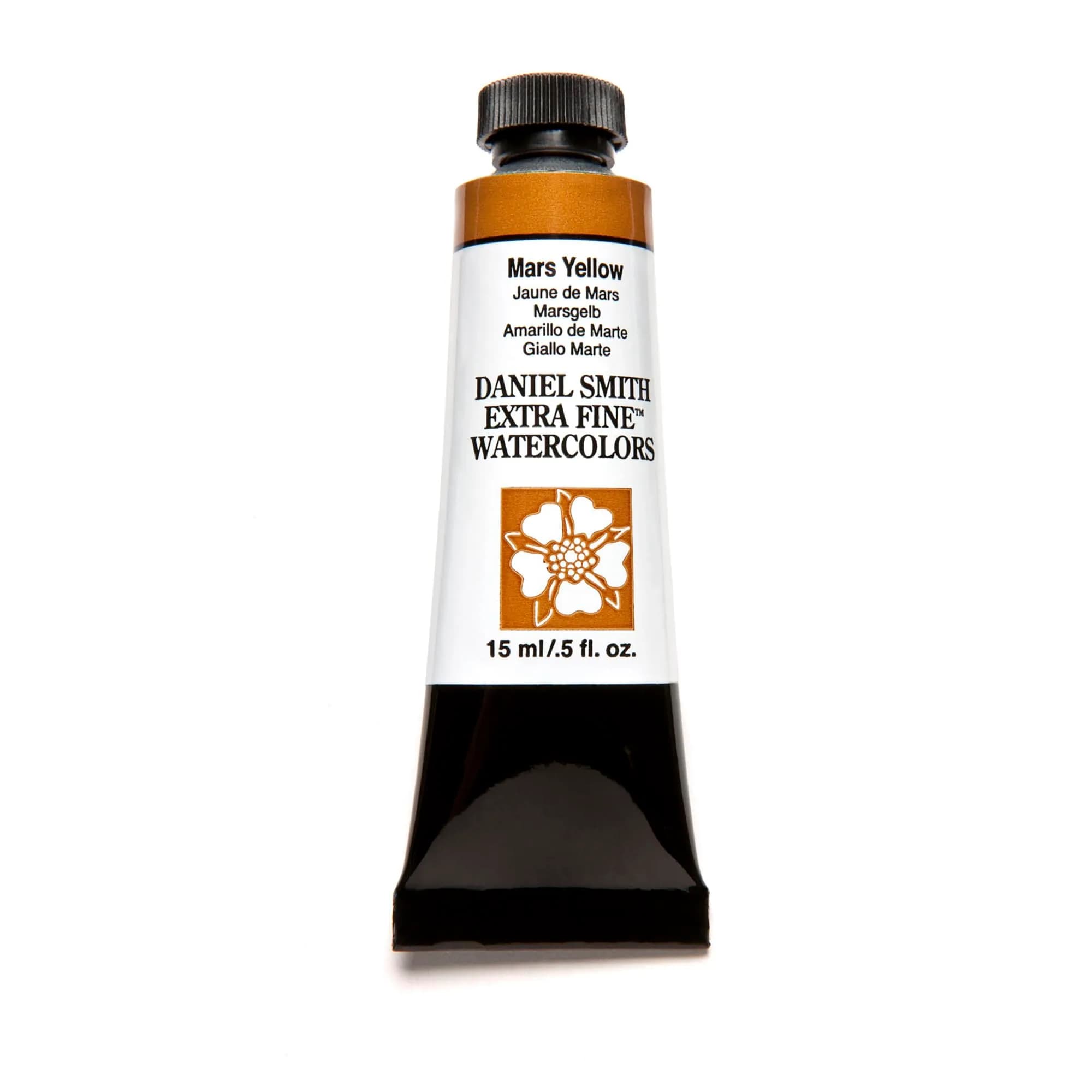DANIEL SMITH Mars Yellow Extra Fine Watercolor Paint 15ml Tube - main product image
