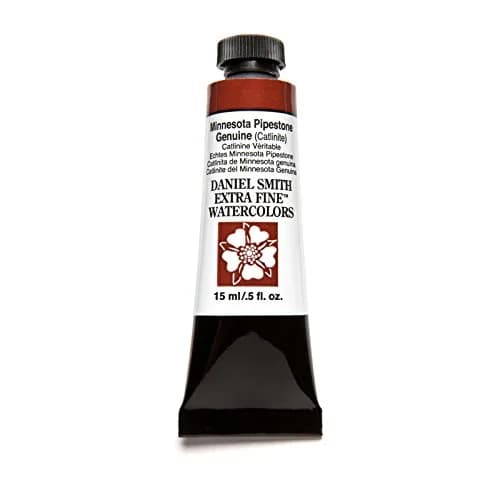 DANIEL SMITH Minnesota Pipestone Genuine Watercolor Paint 15ml (0.5 Fl Oz) | Artist Grade, Granulating, Lightfast thumbnail 3