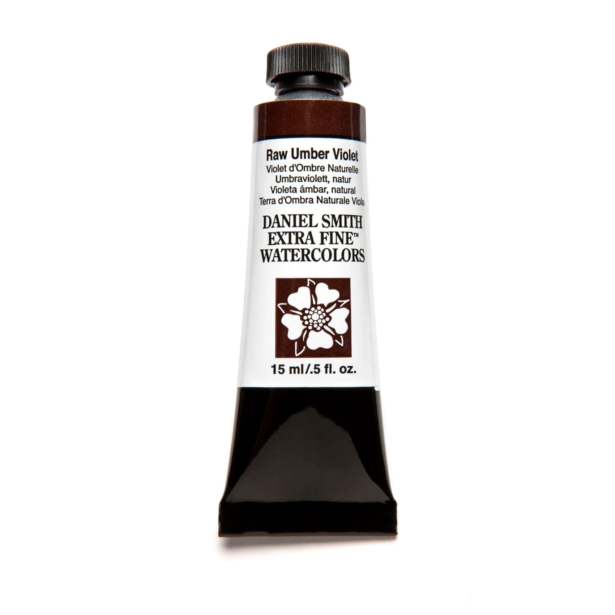 DANIEL SMITH Raw Umber Violet Extra Fine Watercolor Paint 15ml (0.5 Fl Oz) - main product image