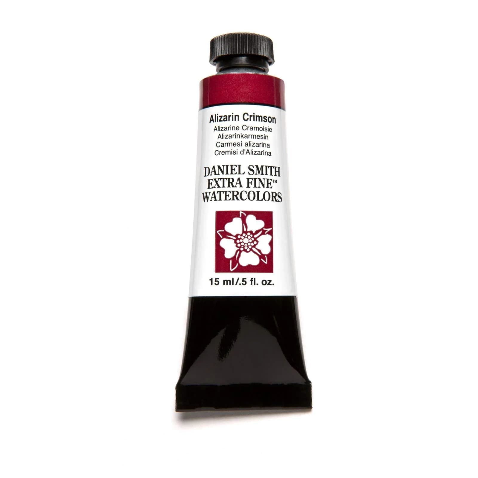 DANIEL SMITH Extra Fine Watercolor Paint Tube, Alizarin Crimson 15ml (0.5 Fl Oz) | ASTM D4236 Certified - view 4