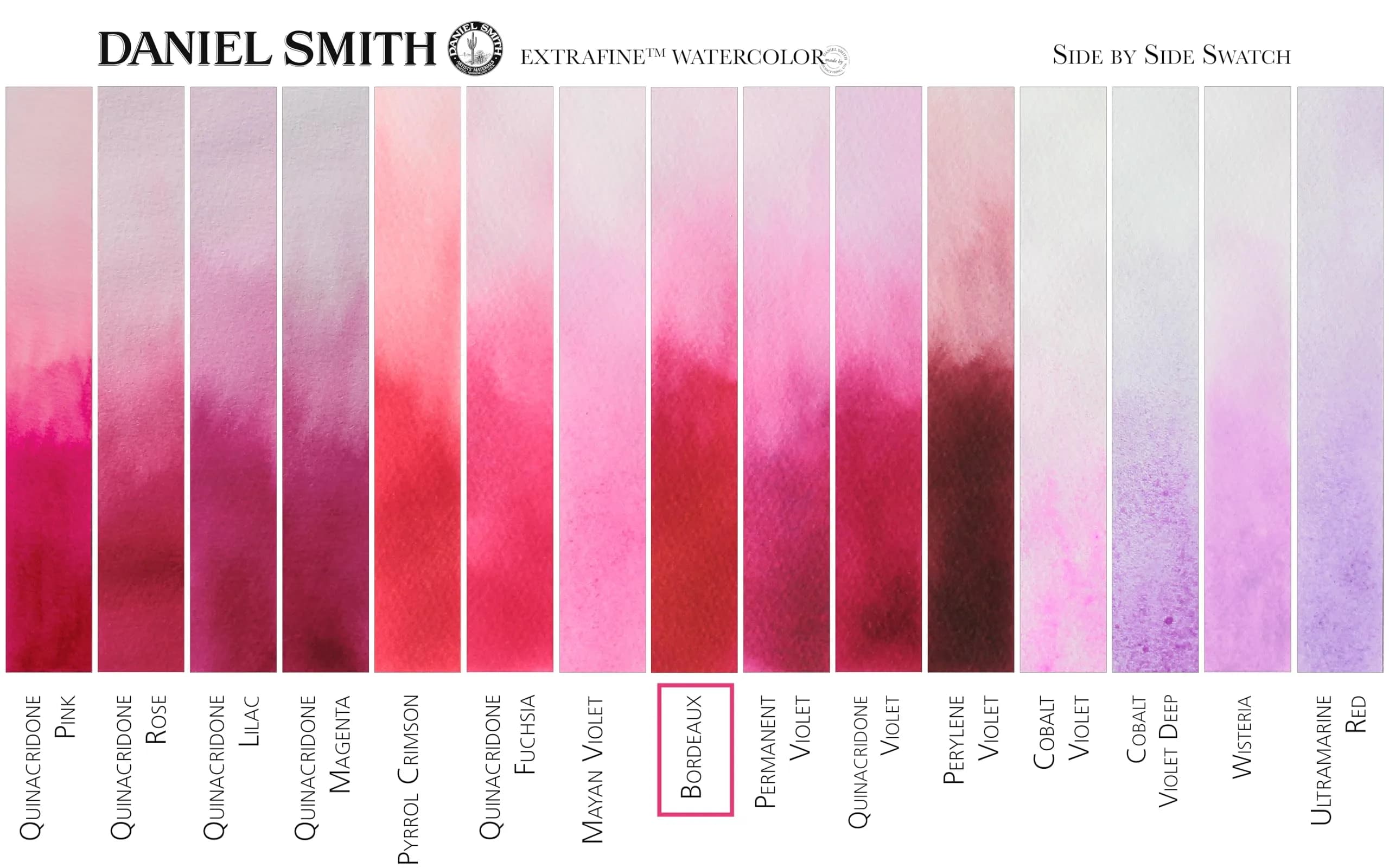DANIEL SMITH Bordeaux Iridescent Watercolor Paint 15ml (0.5 Fl Oz) | ASTM D4236 Certified thumbnail 4
