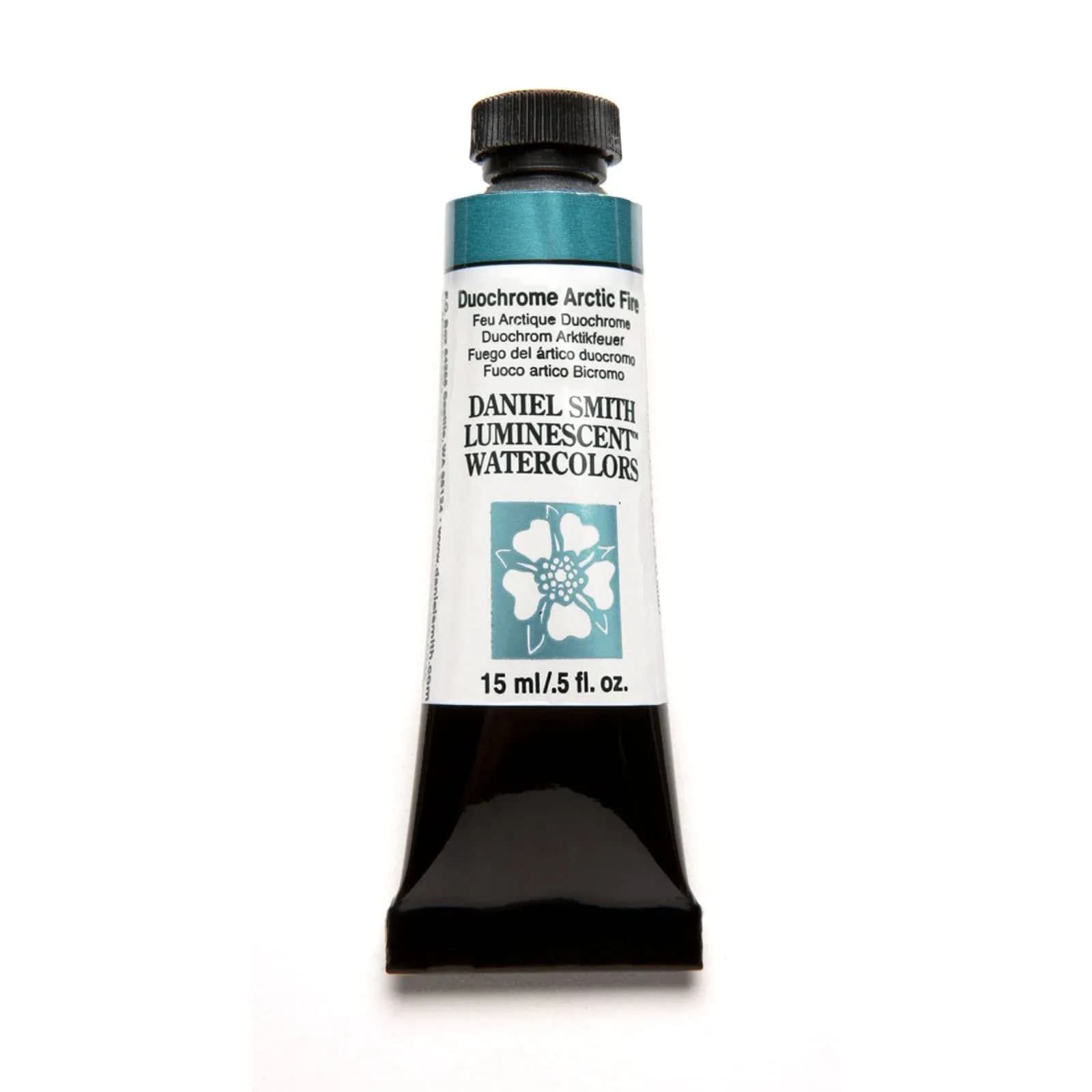 DANIEL SMITH Extra Fine Watercolor Paint Tube, Duochrome Arctic Fire 15ml (0.5 Fl Oz) | ASTM D4236 Certified - view 5