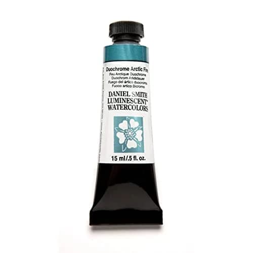 DANIEL SMITH Extra Fine Watercolor Paint Tube, Duochrome Arctic Fire 15ml (0.5 Fl Oz) | ASTM D4236 Certified thumbnail 5