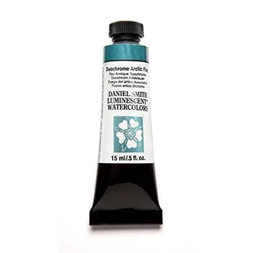 DANIEL SMITH Extra Fine Watercolor Paint Tube, Duochrome Arctic Fire 15ml (0.5 Fl Oz) | ASTM D4236 Certified thumbnail 1