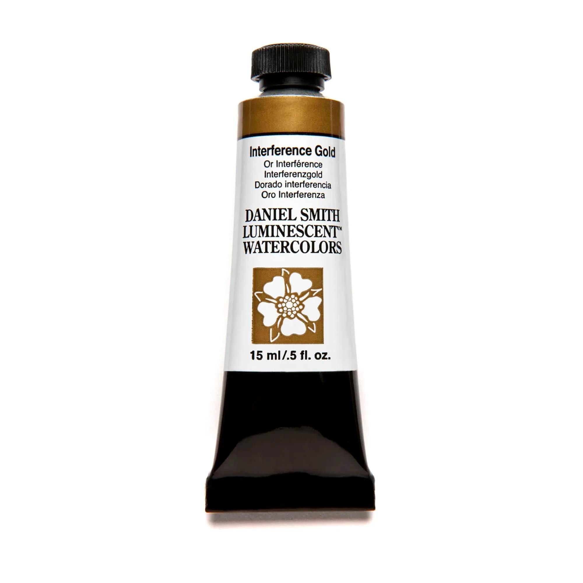 DANIEL SMITH Interference Gold Luminescent Watercolor Paint 15ml Tube - main product image