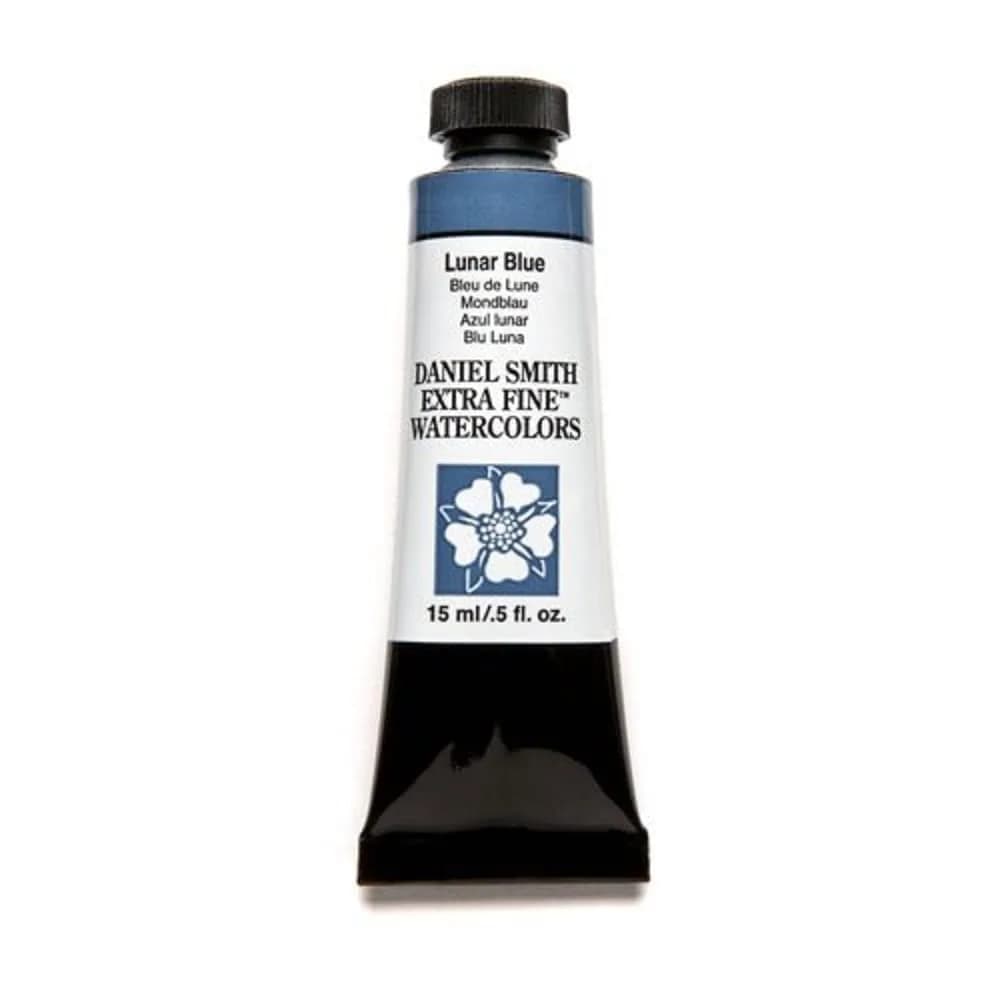 DANIEL SMITH Lunar Blue Iridescent Watercolor Paint 15ml Tube | ASTM D4236 Certified - main product image