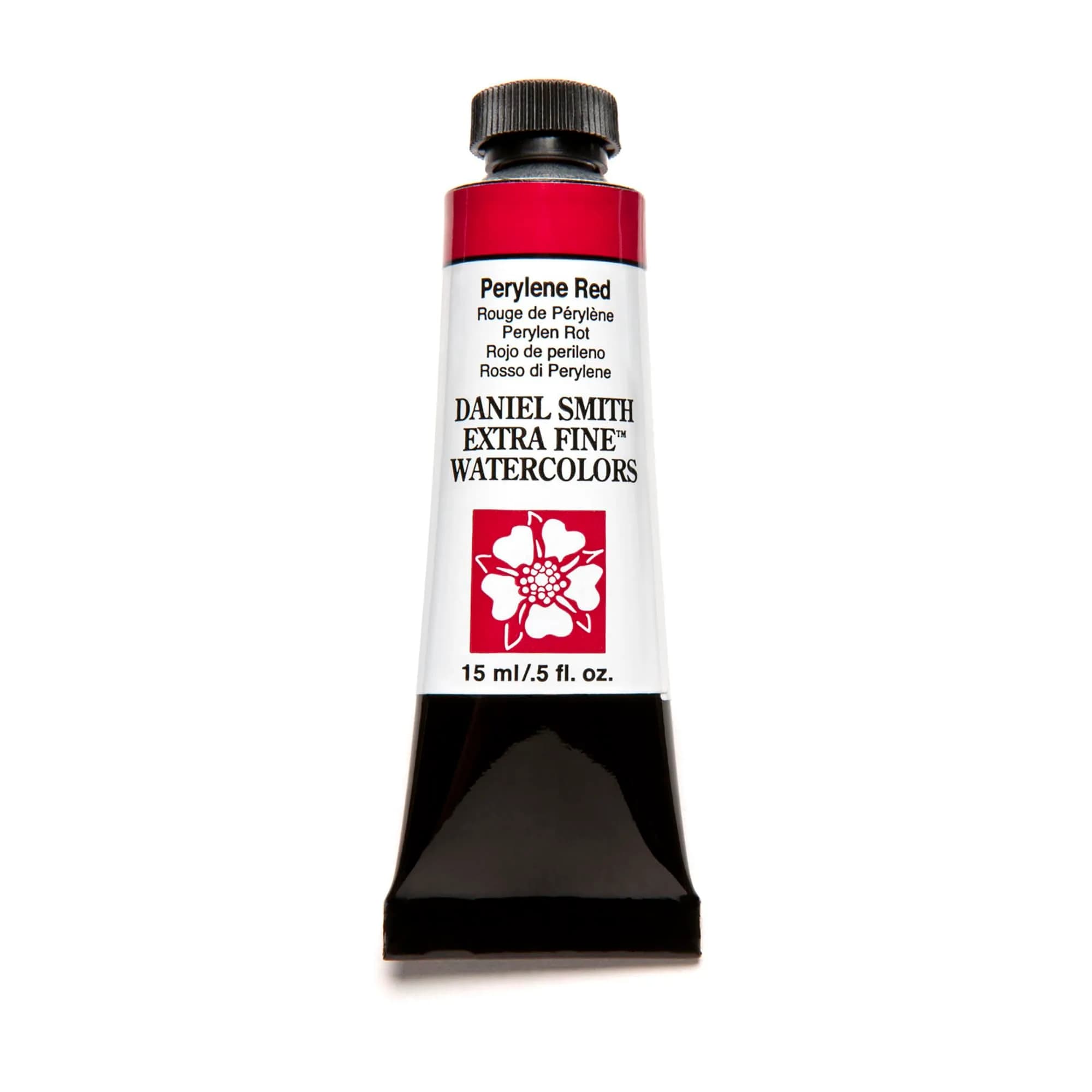 DANIEL SMITH Perylene Red Extra Fine Watercolor Paint 15ml (0.5 Fl Oz) | ASTM D4236 Certified - main product image
