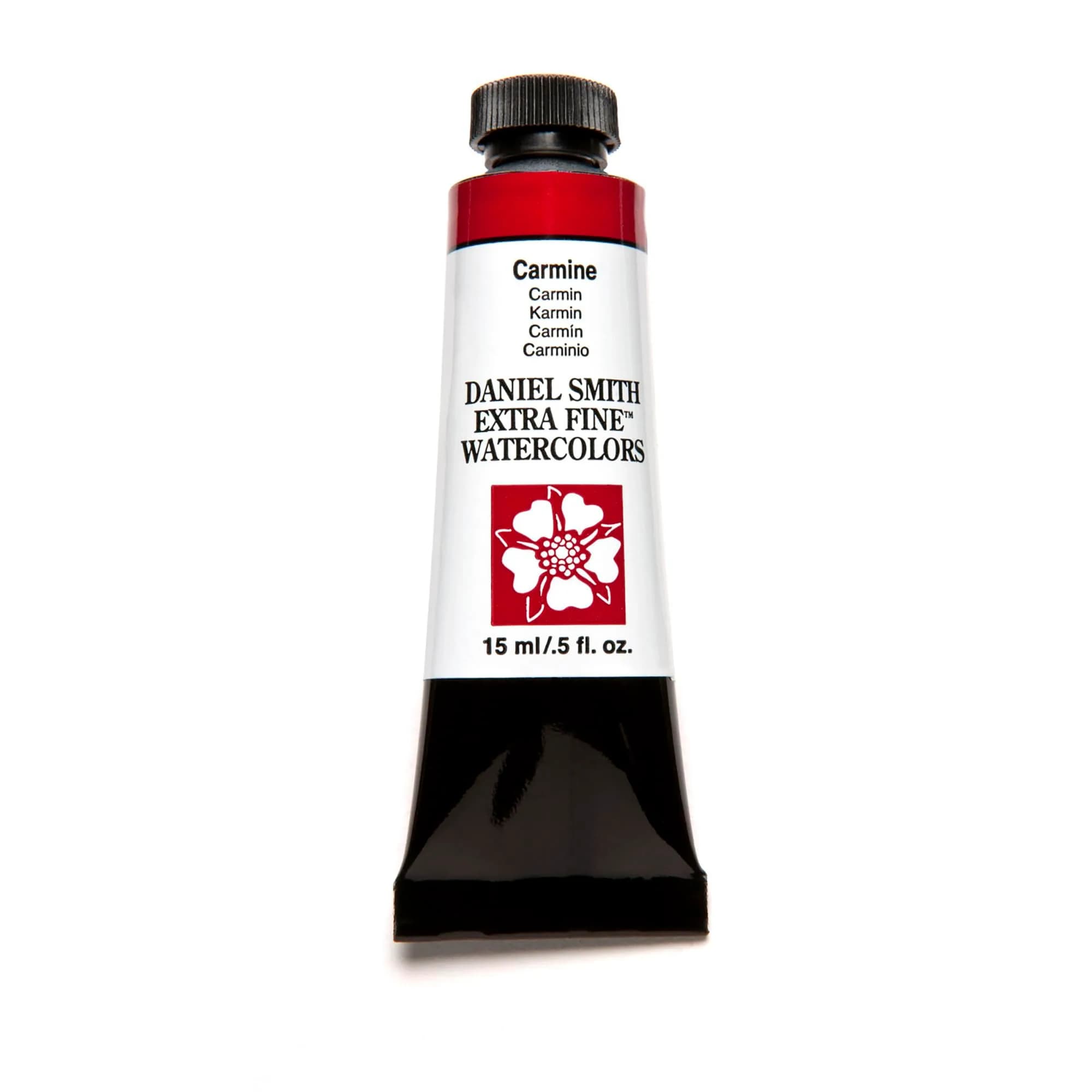 DANIEL SMITH Carmine Extra Fine Watercolor Paint 15ml (0.5 Fl Oz) | ASTM D4236 Certified - main product image