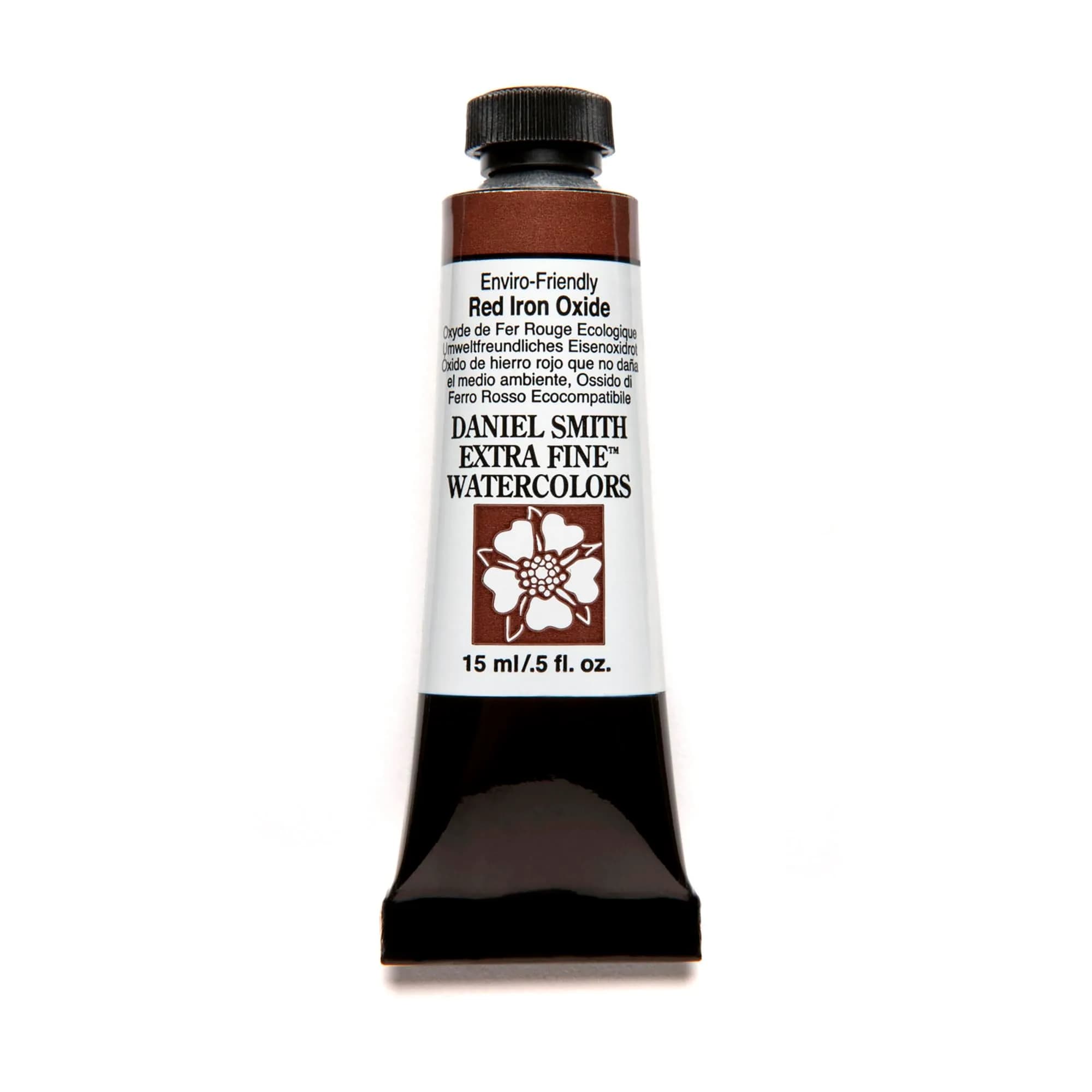 DANIEL SMITH Red Iron Oxide Iridescent Watercolor Paint 15ml (0.5 Fl Oz) | ASTM D4236 Certified - main product image