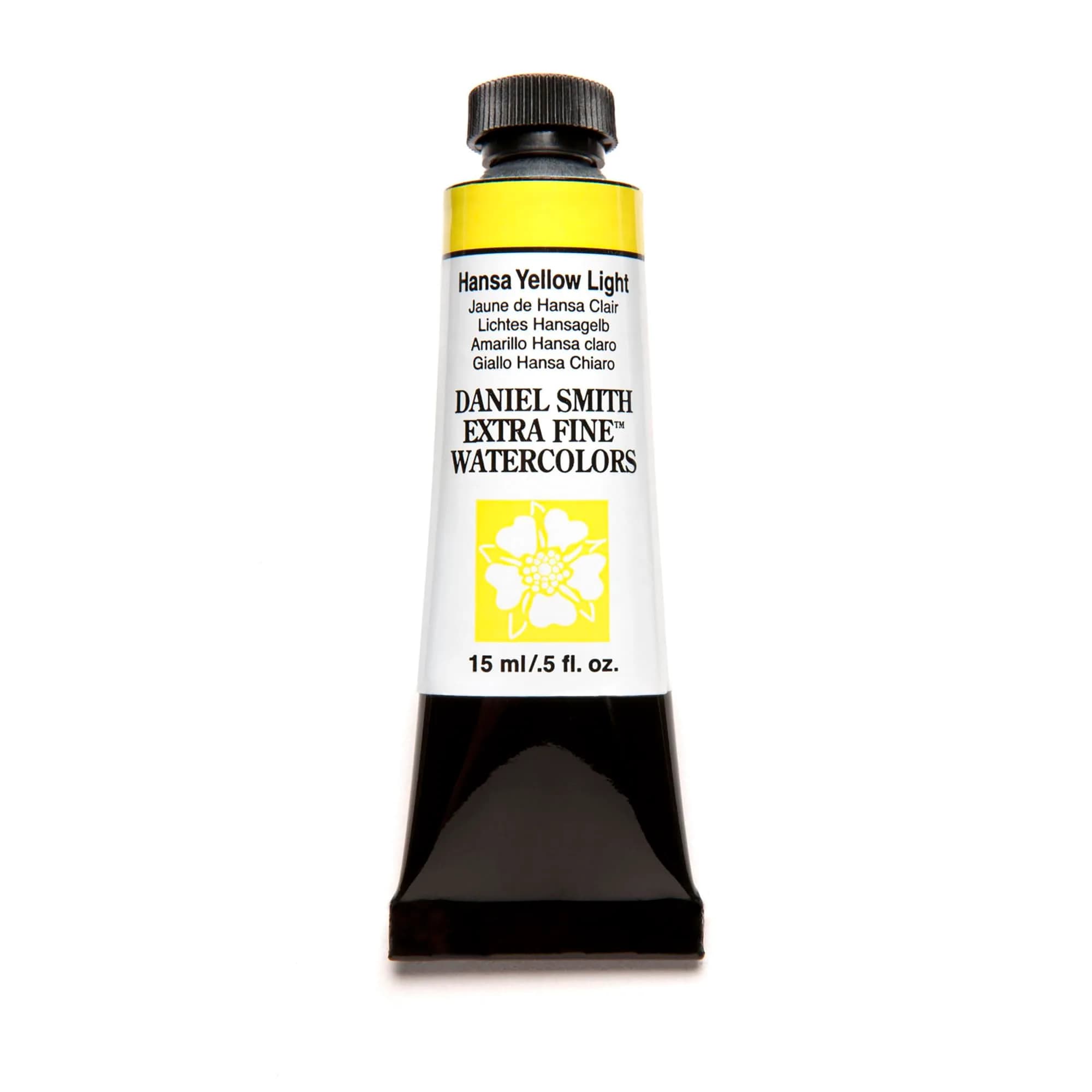 DANIEL SMITH Hansa Yellow Light Extra Fine Watercolor Paint 15ml - main product image