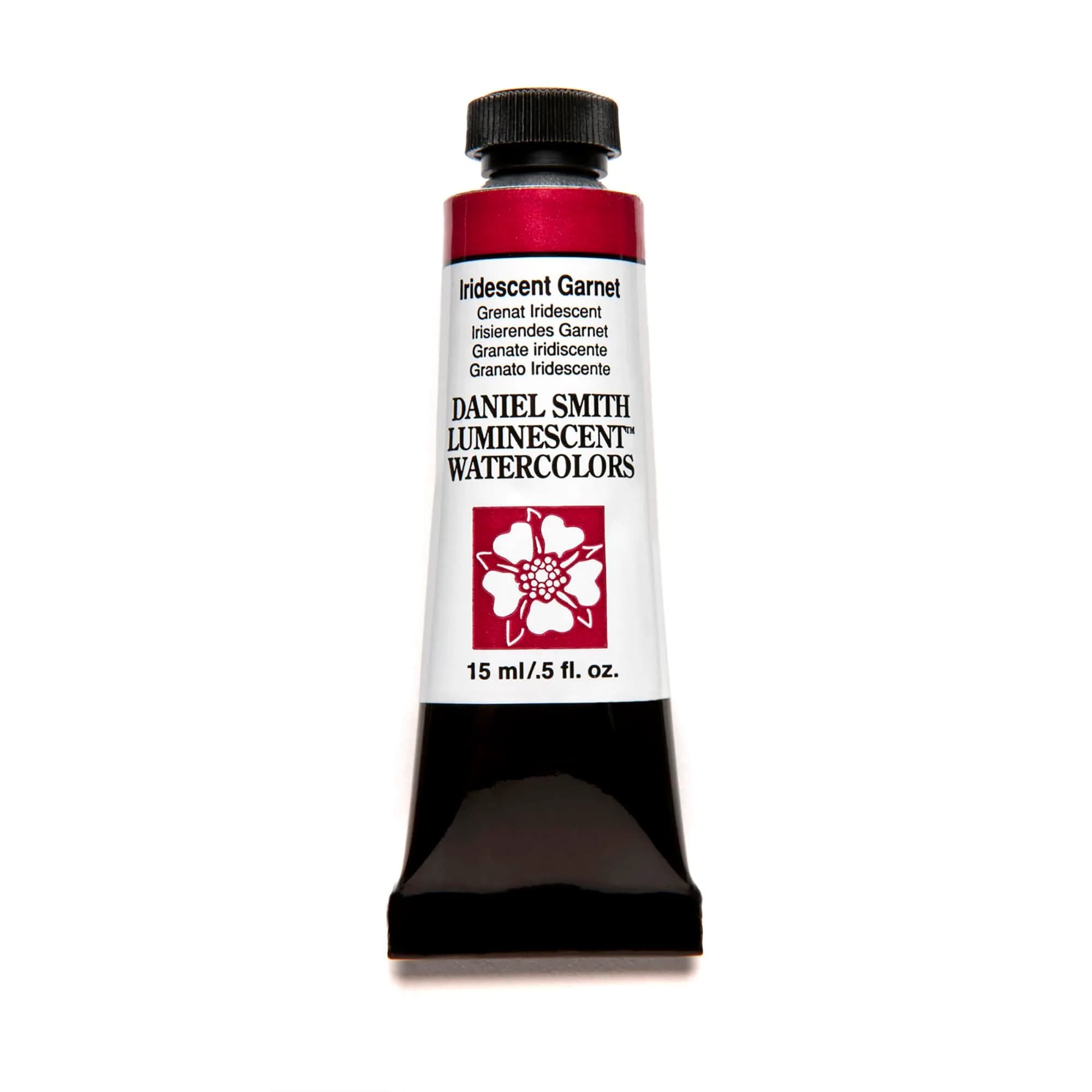 DANIEL SMITH Iridescent Garnet Watercolor Paint 15ml (0.5 Fl Oz) | ASTM D4236 Certified - main product image