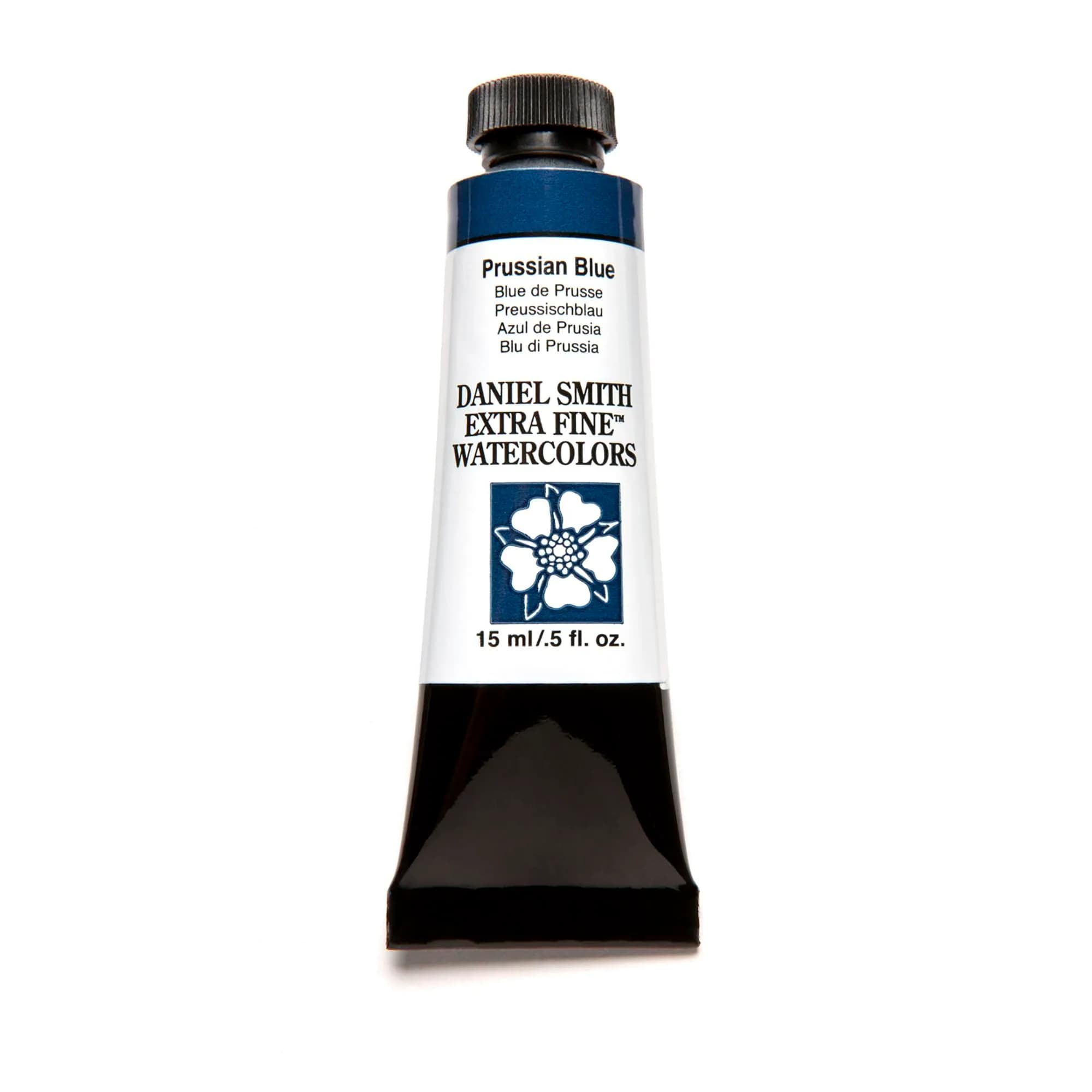 DANIEL SMITH Prussian Blue Iridescent Watercolor Paint 15ml (0.5 Fl Oz) | ASTM D4236 Certified - main product image