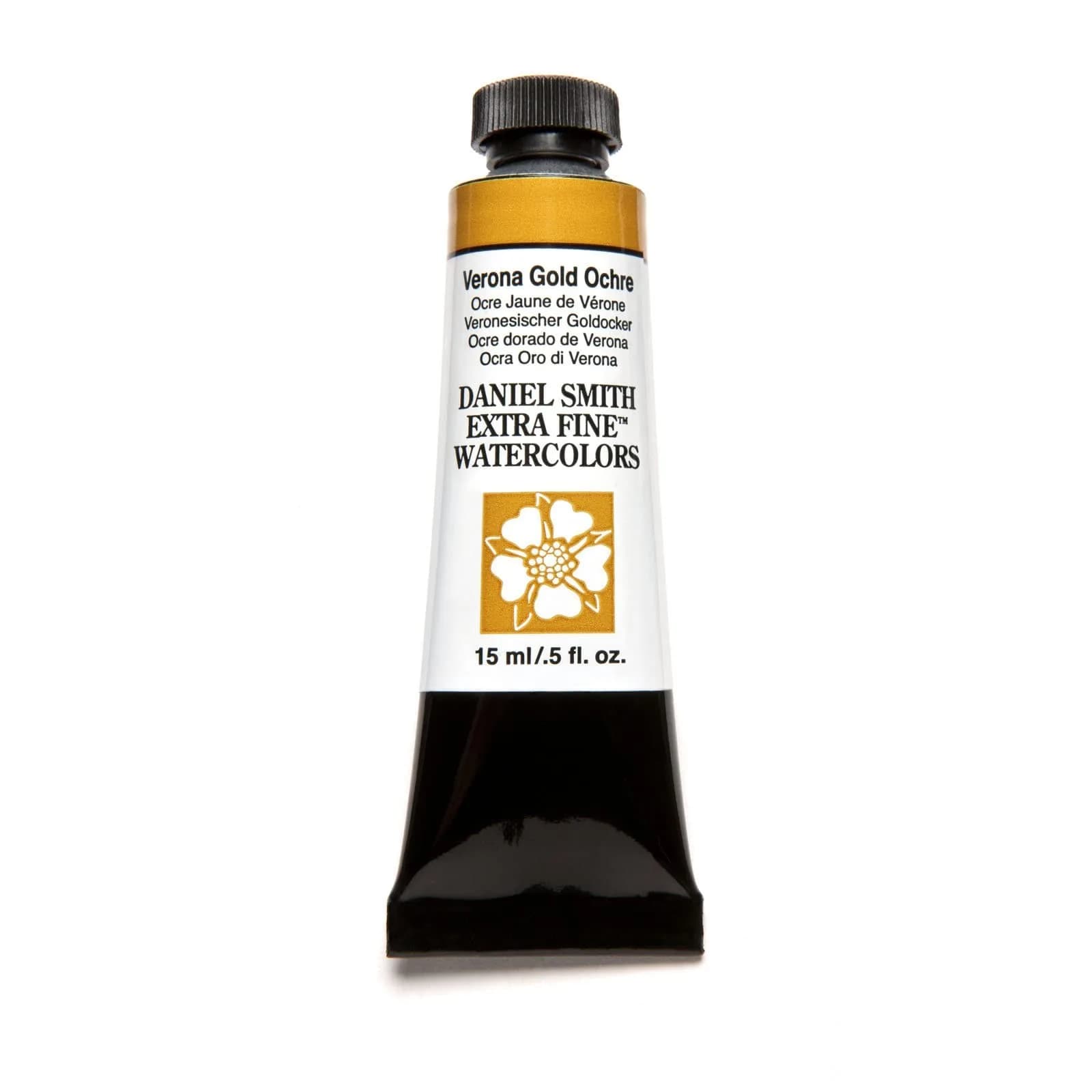 DANIEL SMITH Verona Gold Ochre Watercolor Paint 15ml (0.5 Fl Oz) | Artist Grade Pigment - view 4