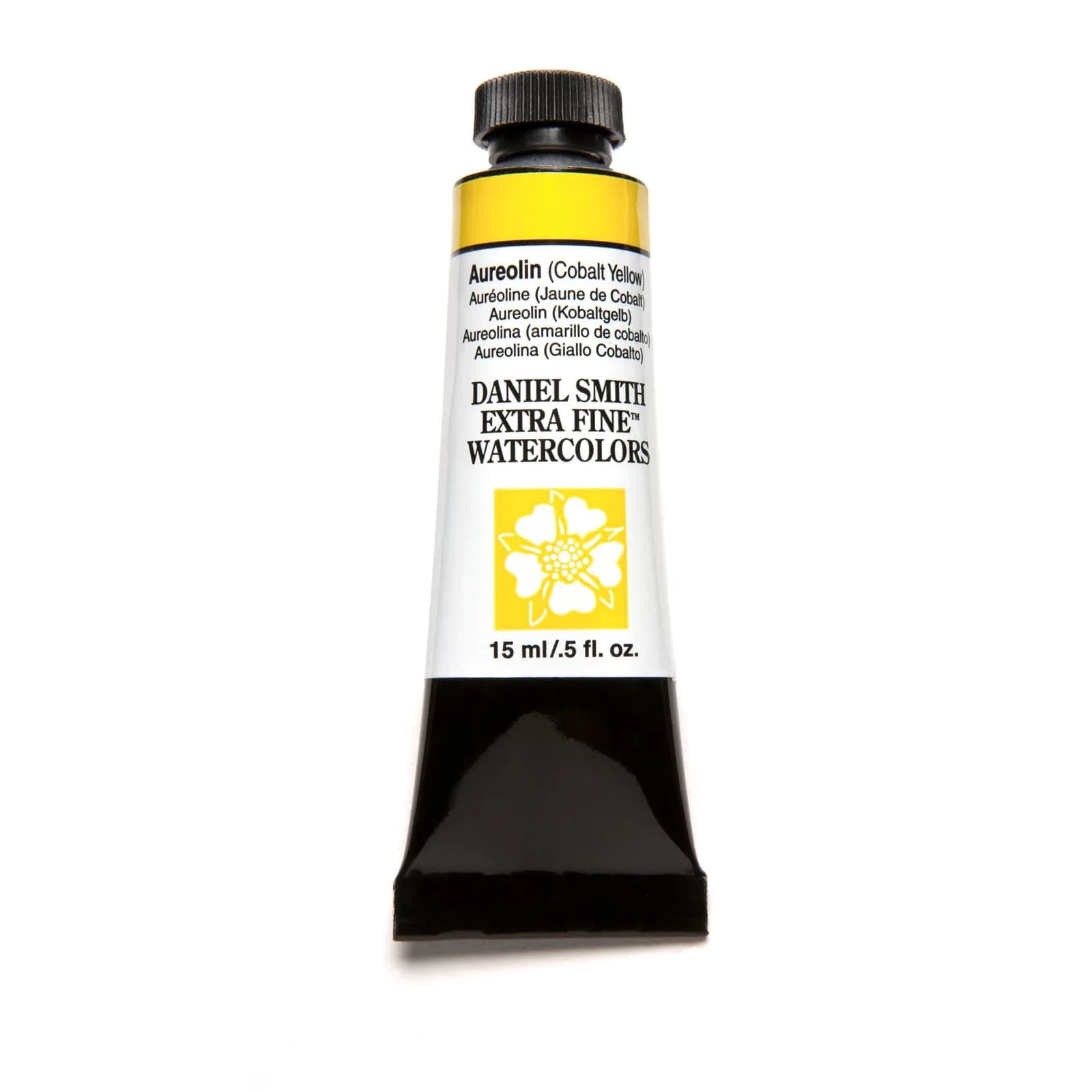 DANIEL SMITH Aureolin Cobalt Yellow Iridescent Sapphire Watercolor Paint 15ml - view 4