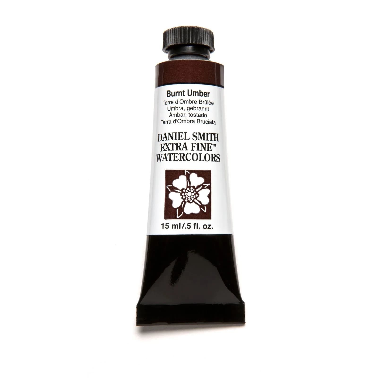 DANIEL SMITH Burnt Umber Iridescent Sapphire Watercolor Paint 15ml (0.5 Fl Oz) - view 3