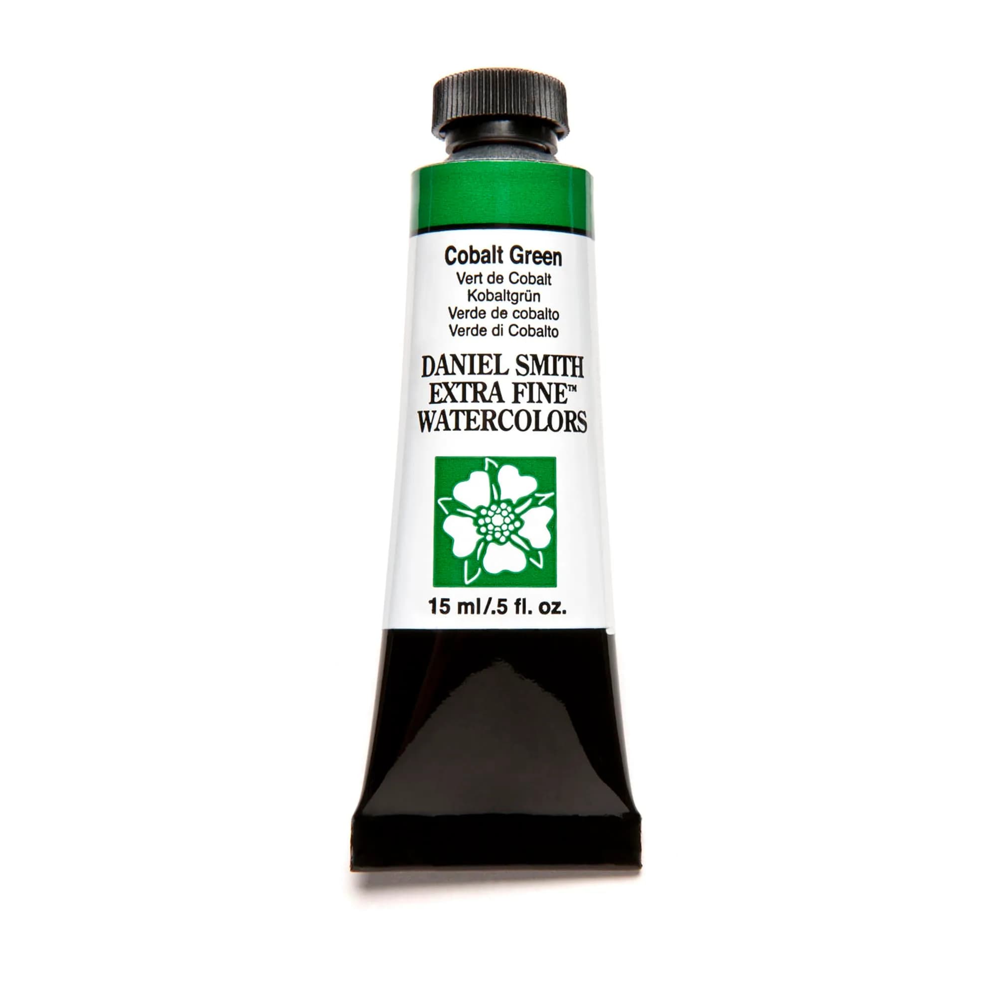 DANIEL SMITH Extra Fine Watercolor Paint, Cobalt Green, 15ml (0.51 Fl Oz) | Professional Grade Artist Paint - main product image